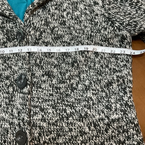 Pendleton Womans Gray Long Sleeve Collared Button Front Overcoat Size 1X Plus - Picture 6 of 15